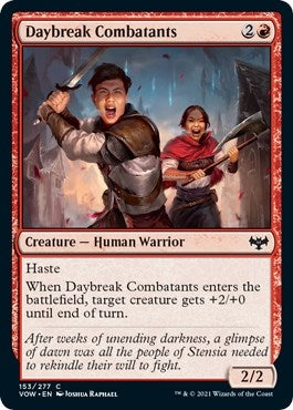 Image for Daybreak Combatants (153) [Innistrad: Crimson Vow] - Magic: The Gathering