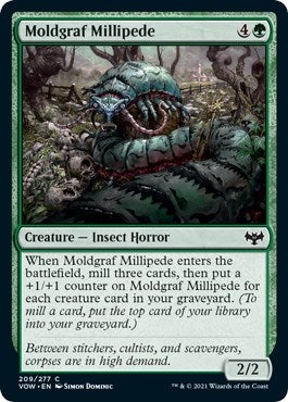 Image for Moldgraf Millipede (209) [Innistrad: Crimson Vow] - Magic: The Gathering
