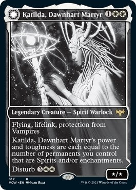 Image for Katilda, Dawnhart Martyr (Showcase) (317) [Innistrad: Crimson Vow] - Magic: The Gathering