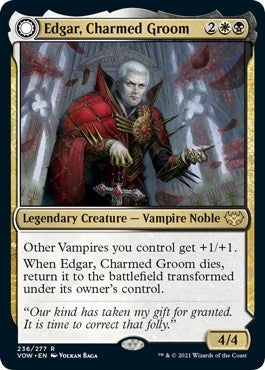 Image for Edgar, Charmed Groom (236) [Innistrad: Crimson Vow] - Magic: The Gathering