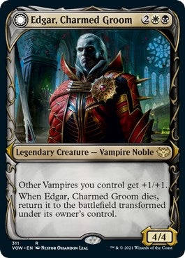 Image for Edgar, Charmed Groom (Showcase) (311) [Innistrad: Crimson Vow] - Magic: The Gathering