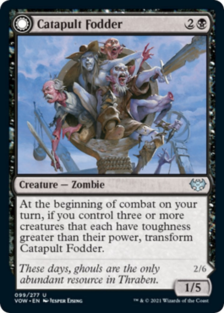 Image for Catapult Fodder (99) [Innistrad: Crimson Vow] - Magic: The Gathering