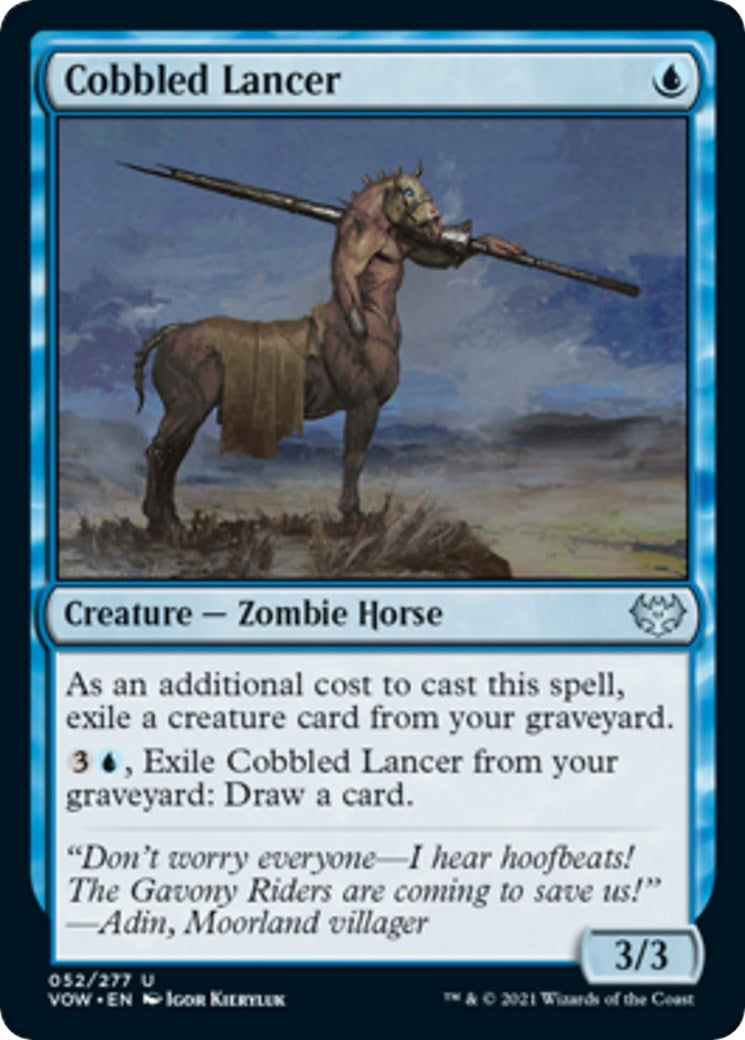 Image for Cobbled Lancer (52) [Innistrad: Crimson Vow] - Magic: The Gathering
