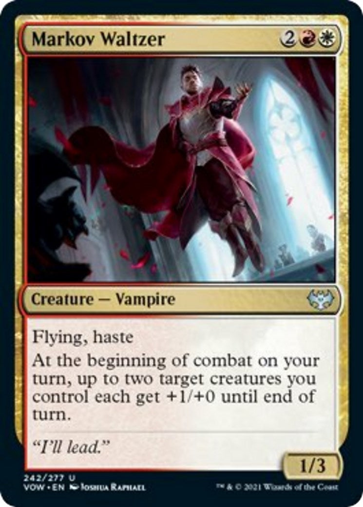 Image for Markov Waltzer (242) [Innistrad: Crimson Vow] - Magic: The Gathering