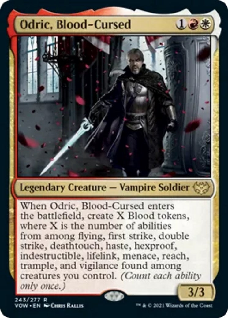 Image for Odric, Blood-Cursed (243) [Innistrad: Crimson Vow] - Magic: The Gathering