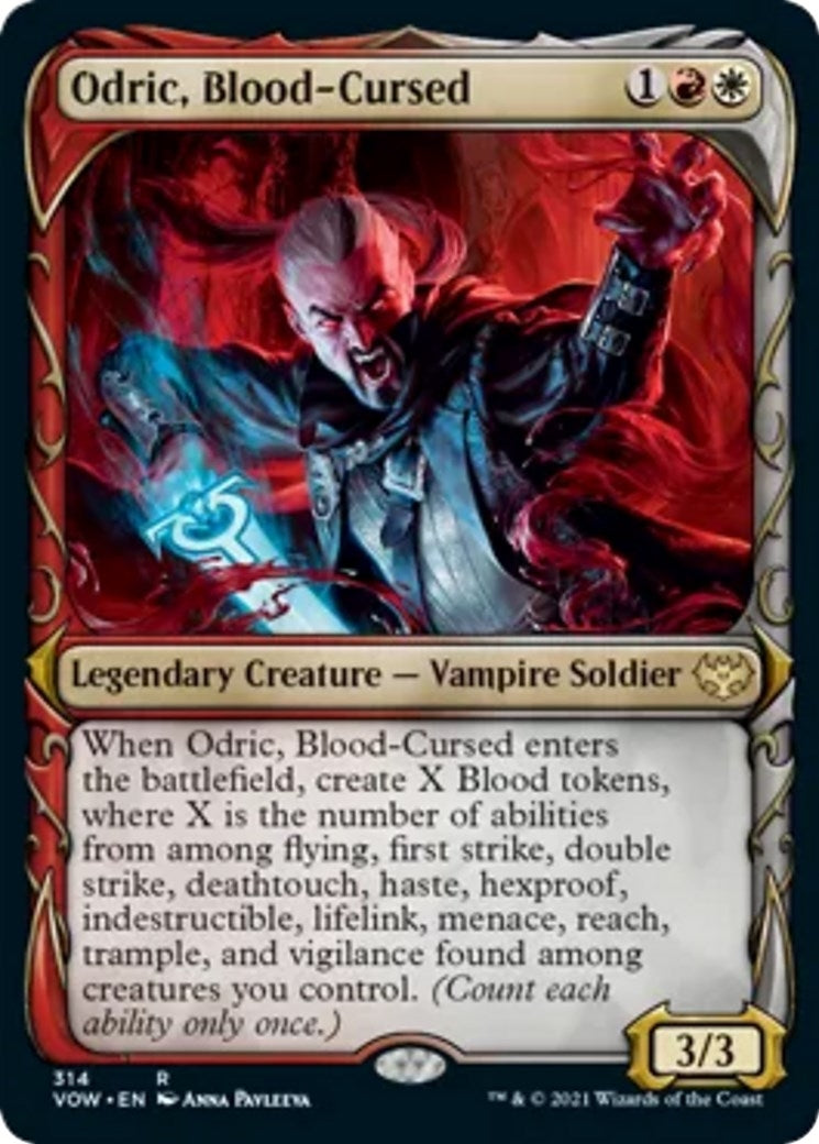 Image for Odric, Blood-Cursed (Showcase) (314) [Innistrad: Crimson Vow] - Magic: The Gathering
