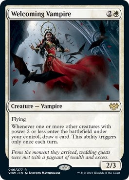 Image for Welcoming Vampire (46) [Innistrad: Crimson Vow] - Magic: The Gathering