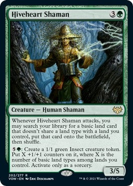 Hiveheart Shaman (202) [Innistrad: Crimson Vow]