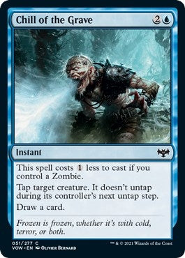 Image for Chill of the Grave (51) [Innistrad: Crimson Vow] - Magic: The Gathering