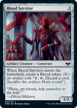 Image for Blood Servitor (252) [Innistrad: Crimson Vow] - Magic: The Gathering
