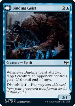 Image for Binding Geist (48) [Innistrad: Crimson Vow] - Magic: The Gathering