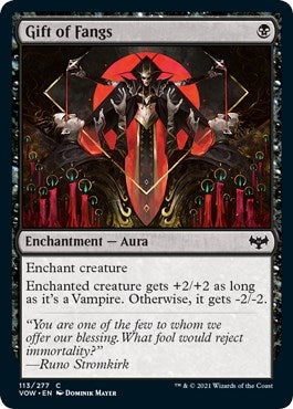 Gift of Fangs (113) [Innistrad: Crimson Vow]