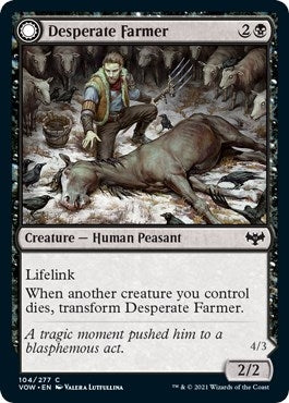 Image for Desperate Farmer (104) [Innistrad: Crimson Vow] - Magic: The Gathering