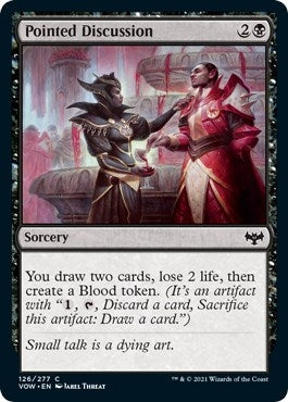 Image for Pointed Discussion (126) [Innistrad: Crimson Vow] - Magic: The Gathering