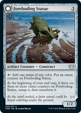 Image for Foreboding Statue (256) [Innistrad: Crimson Vow] - Magic: The Gathering