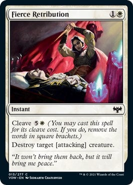 Image for Fierce Retribution (13) [Innistrad: Crimson Vow] - Magic: The Gathering
