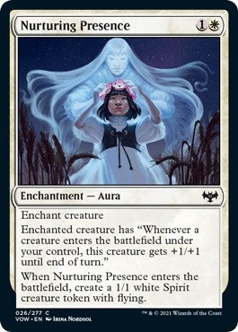 Image for Nurturing Presence (26) [Innistrad: Crimson Vow] - Magic: The Gathering