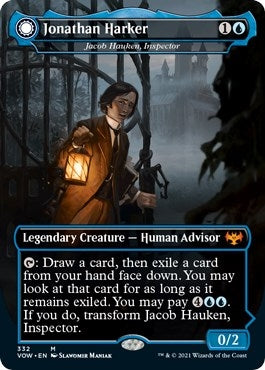 Image for Jonathan Harker - Jacob Hauken, Inspector (332) [Innistrad: Crimson Vow] - Magic: The Gathering