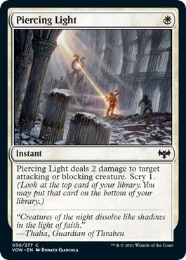 Image for Piercing Light (30) [Innistrad: Crimson Vow] - Magic: The Gathering