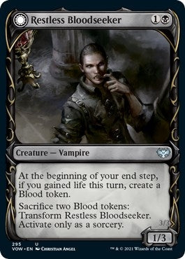 Image for Restless Bloodseeker (Showcase) (295) [Innistrad: Crimson Vow] - Magic: The Gathering