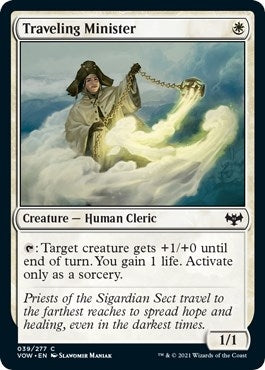 Image for Traveling Minister (39) [Innistrad: Crimson Vow] - Magic: The Gathering