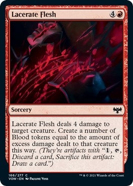 Image for Lacerate Flesh (166) [Innistrad: Crimson Vow] - Magic: The Gathering