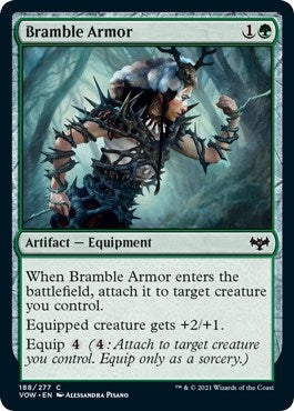Image for Bramble Armor (188) [Innistrad: Crimson Vow] - Magic: The Gathering