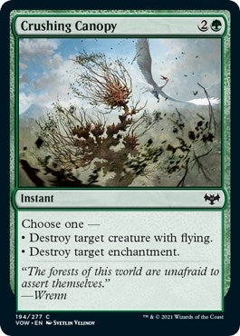 Image for Crushing Canopy (194) [Innistrad: Crimson Vow] - Magic: The Gathering