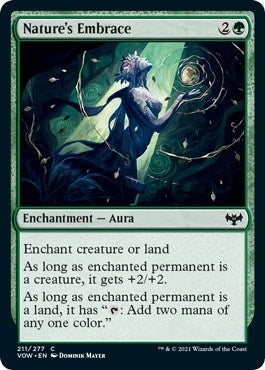 Image for Nature's Embrace (211) [Innistrad: Crimson Vow] - Magic: The Gathering