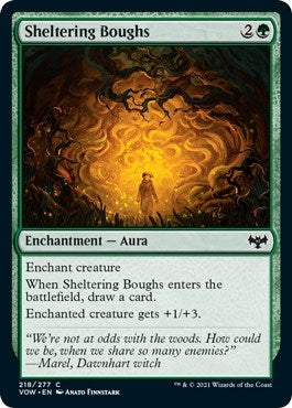 Image for Sheltering Boughs (218) [Innistrad: Crimson Vow] - Magic: The Gathering