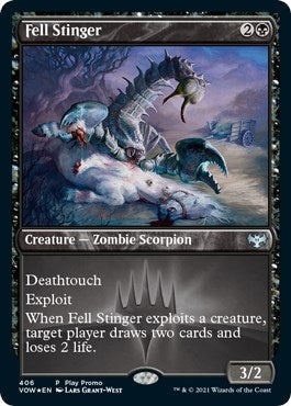 Image for Fell Stinger (406) [Play Promos] - Magic: The Gathering