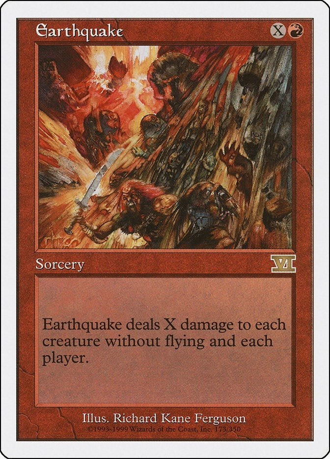 Image for Earthquake (173) [Classic Sixth Edition] - Magic: The Gathering