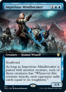 Image for Imperious Mindbreaker (Extended Art) (71) [Innistrad: Crimson Vow] - Magic: The Gathering