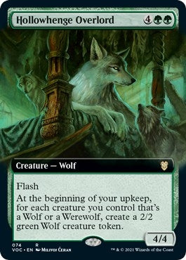 Image for Hollowhenge Overlord (Extended Art) (74) [Innistrad: Crimson Vow] - Magic: The Gathering