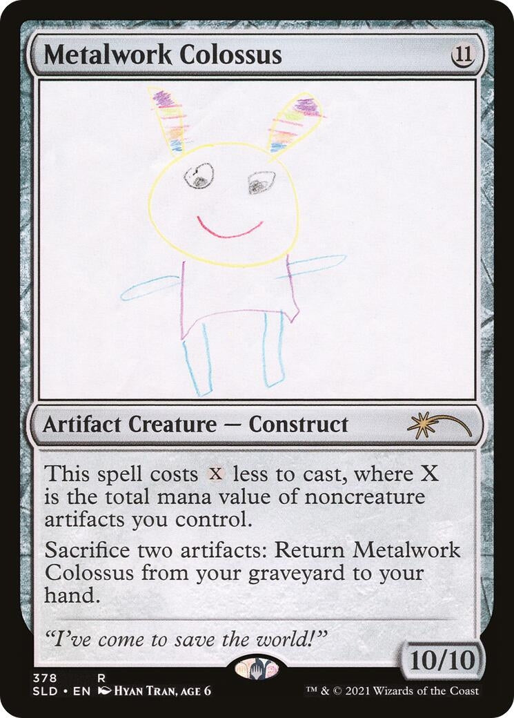 Image for Metalwork Colossus (378) (378) [Secret Lair Drop Series] - Magic: The Gathering