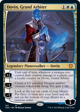 Image for Dovin, Grand Arbiter (153) [Innistrad: Crimson Vow] - Magic: The Gathering