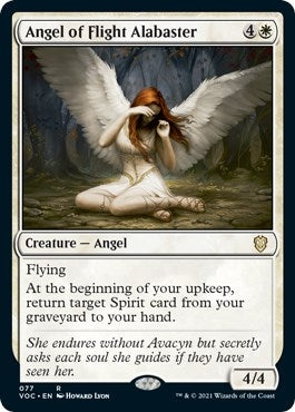 Image for Angel of Flight Alabaster (77) [Innistrad: Crimson Vow] - Magic: The Gathering