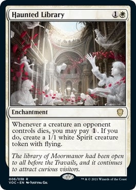Image for Haunted Library (6) [Innistrad: Crimson Vow] - Magic: The Gathering