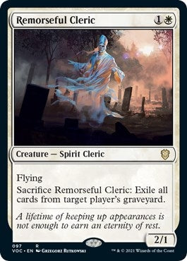 Image for Remorseful Cleric (97) [Innistrad: Crimson Vow] - Magic: The Gathering