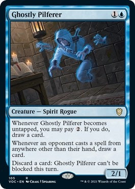 Image for Ghostly Pilferer (105) [Innistrad: Crimson Vow] - Magic: The Gathering