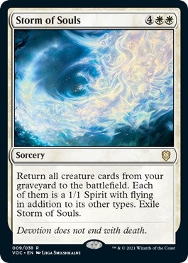 Image for Storm of Souls (9) [Innistrad: Crimson Vow] - Magic: The Gathering