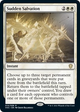 Image for Sudden Salvation (10) [Innistrad: Crimson Vow] - Magic: The Gathering