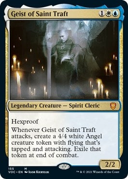 Image for Geist of Saint Traft (155) [Innistrad: Crimson Vow] - Magic: The Gathering