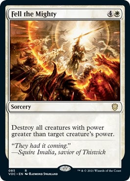 Image for Fell the Mighty (85) [Innistrad: Crimson Vow] - Magic: The Gathering
