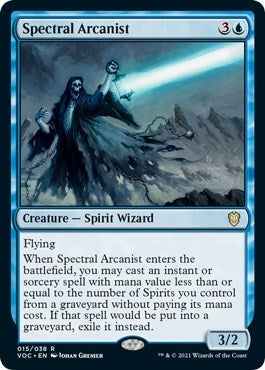 Image for Spectral Arcanist (15) [Innistrad: Crimson Vow] - Magic: The Gathering