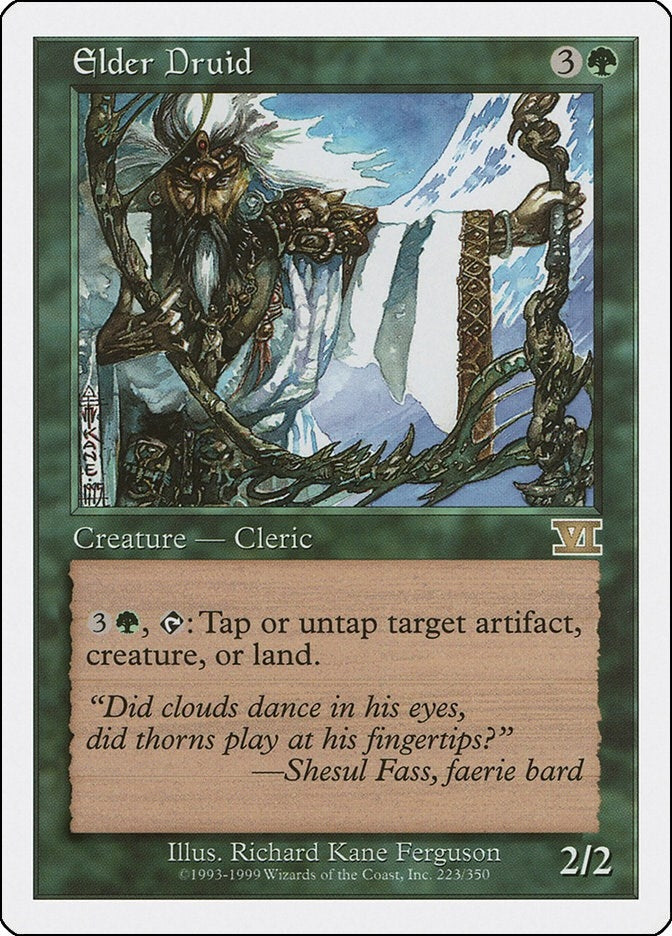Image for Elder Druid (223) [Classic Sixth Edition] - Magic: The Gathering