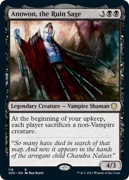 Image for Anowon, the Ruin Sage (118) [Innistrad: Crimson Vow] - Magic: The Gathering