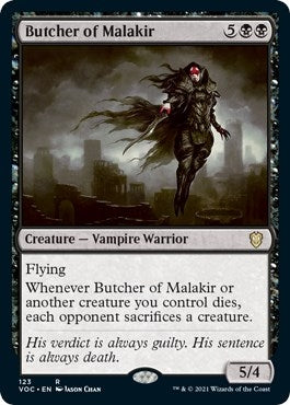 Image for Butcher of Malakir (123) [Innistrad: Crimson Vow] - Magic: The Gathering