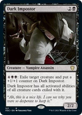 Image for Dark Impostor (127) [Innistrad: Crimson Vow] - Magic: The Gathering