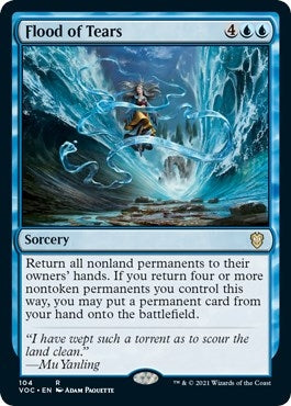 Image for Flood of Tears (104) [Innistrad: Crimson Vow] - Magic: The Gathering